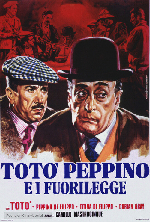 Tot&ograve;, Peppino e i... fuorilegge - Italian Movie Poster