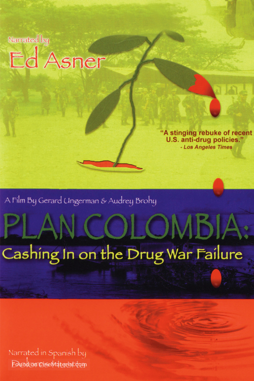 Plan Colombia: Cashing In on the Drug War Failure - DVD movie cover