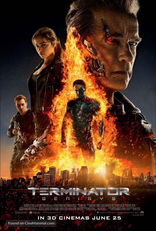 Terminator Genisys - Singaporean Movie Poster