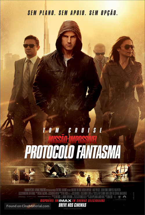 Mission: Impossible - Ghost Protocol - Brazilian Movie Poster