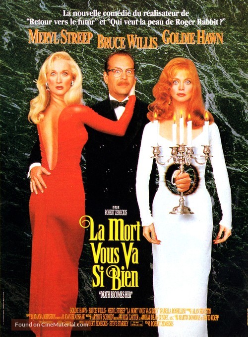 Death Becomes Her - French Movie Poster