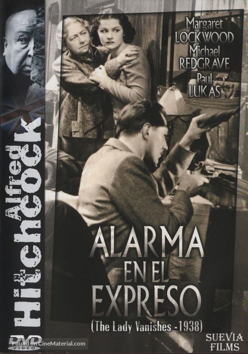 The Lady Vanishes - Spanish DVD movie cover