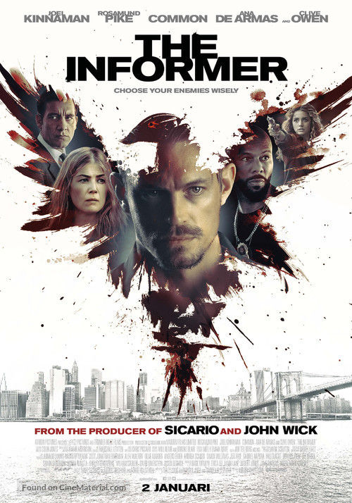 The Informer - Dutch Movie Poster