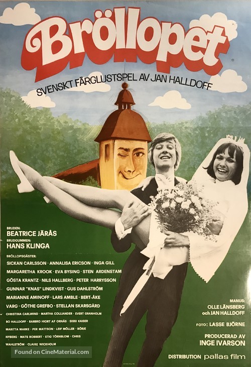 Br&ouml;llopet - Swedish Movie Poster