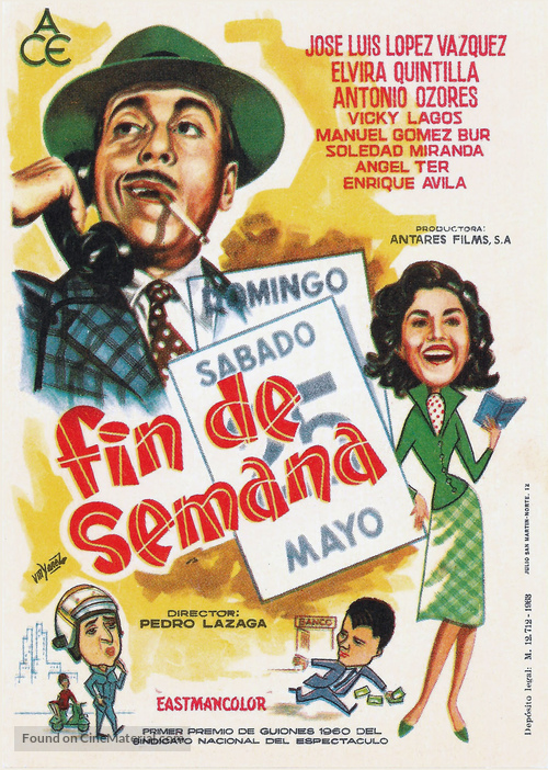 Fin de semana - Spanish Movie Poster