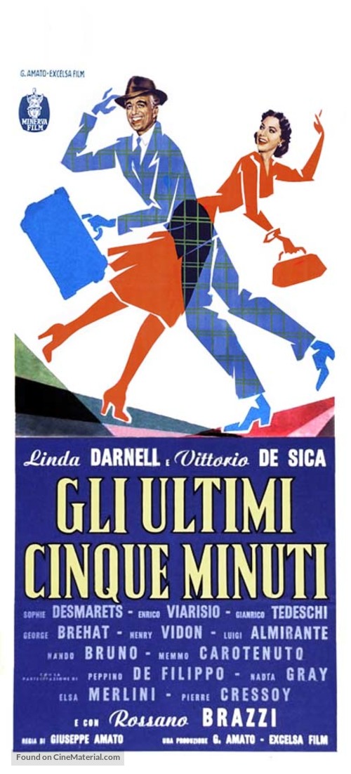 Gli ultimi cinque minuti - Italian Movie Poster