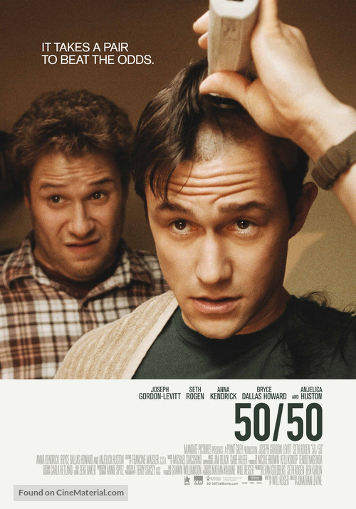 50/50 - Belgian Movie Poster