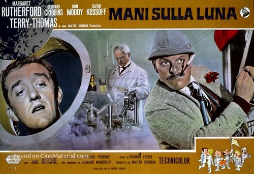 The Mouse on the Moon - Italian poster