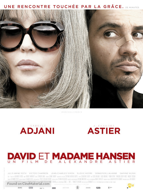 David et Madame Hansen - French Movie Poster