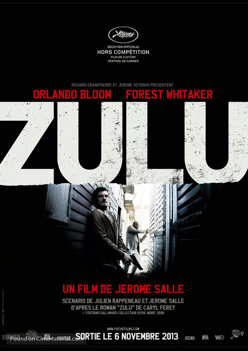 Zulu - French Movie Poster