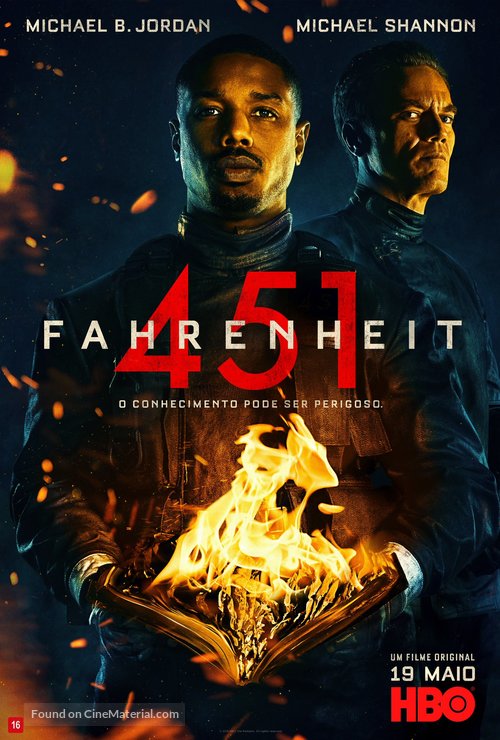 Fahrenheit 451 - Brazilian Movie Poster