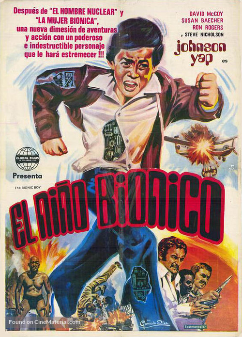 Bionic Boy - Spanish Movie Poster