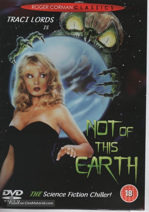 Not of This Earth - British DVD movie cover