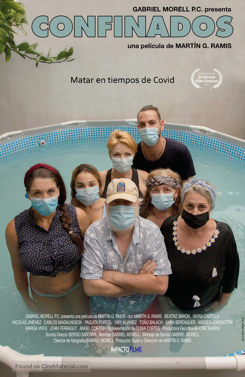 Confinados - Spanish Movie Poster