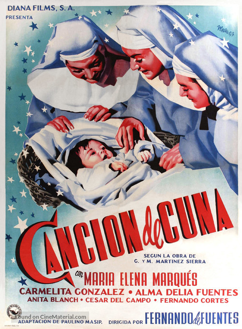 Canci&oacute;n de cuna - Mexican Movie Poster
