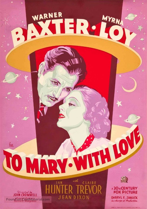 To Mary - with Love - Movie Poster