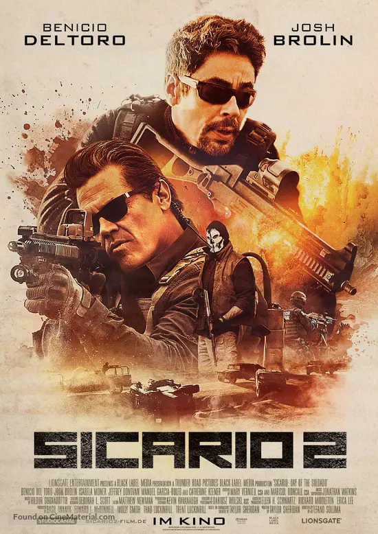 Sicario 2: Soldado German movie poster