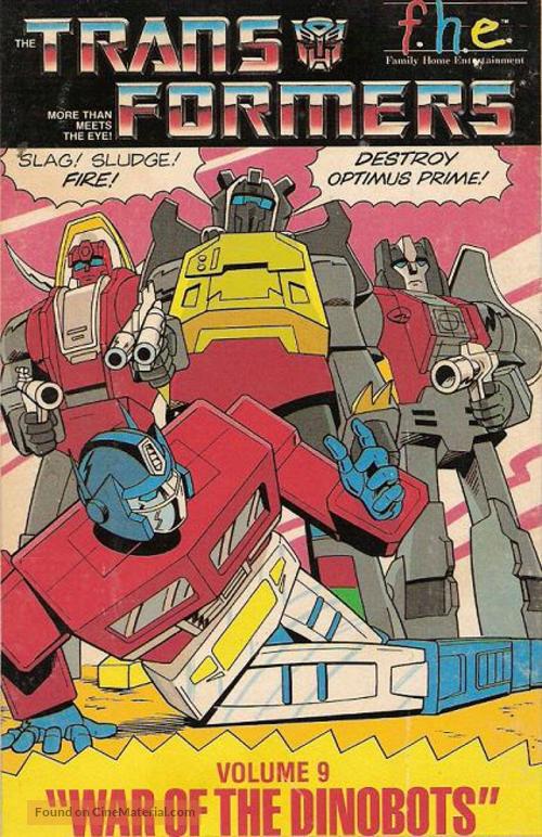 &quot;Transformers&quot; - VHS movie cover