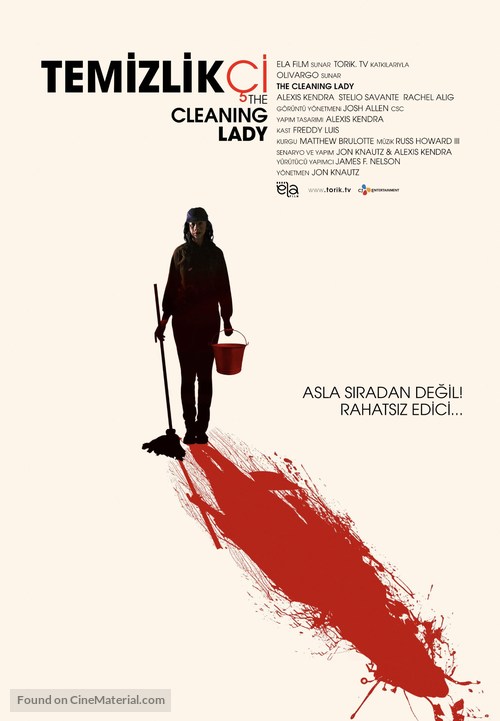 The Cleaning Lady - Turkish Movie Poster