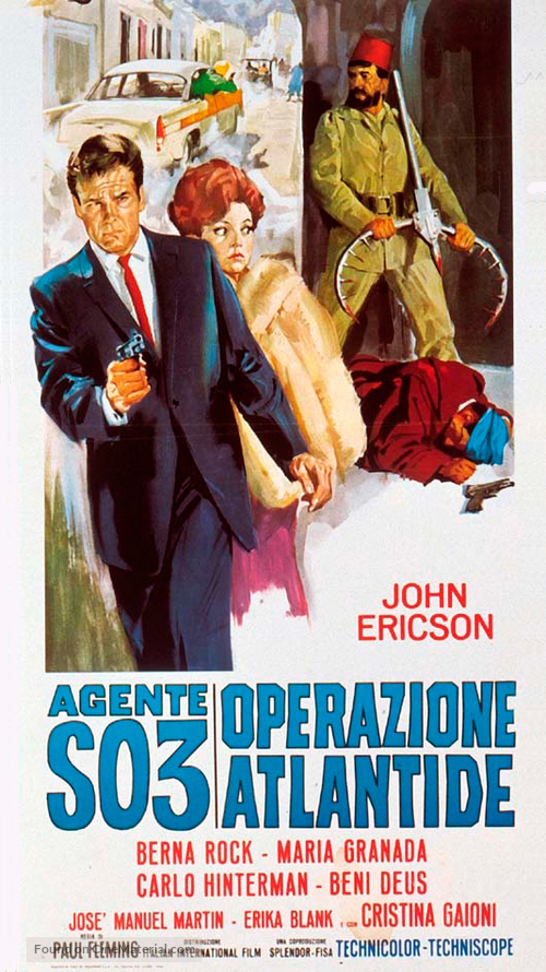 Agente S 03: Operazione Atlantide - Italian Movie Poster