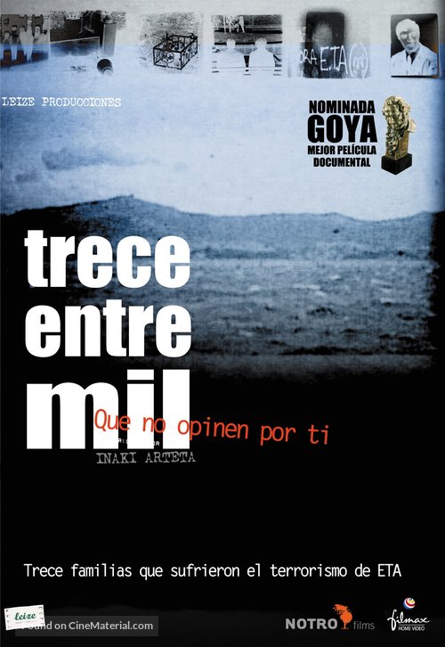 Trece entre mil - Spanish Movie Cover