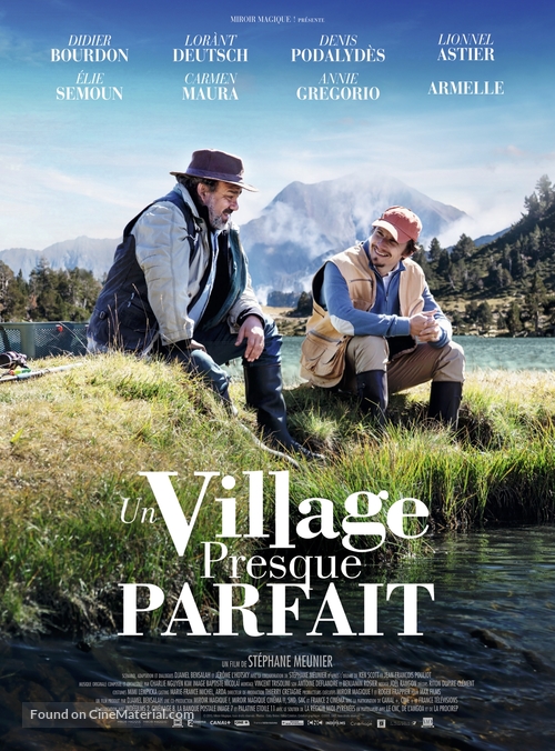 Un village presque parfait - French DVD movie cover