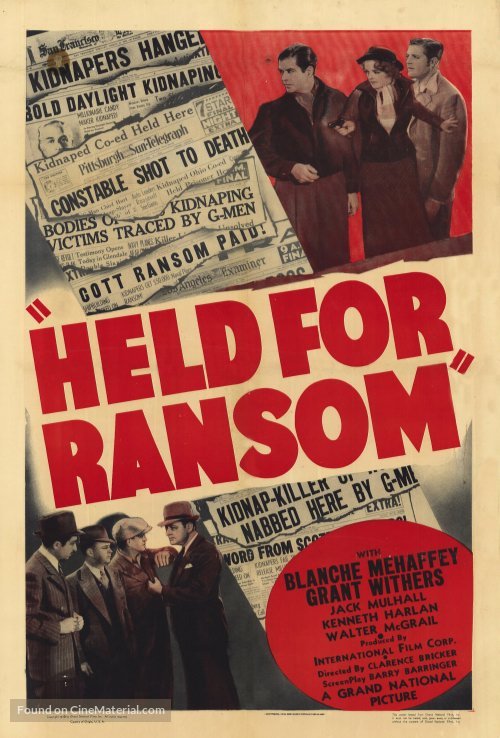 Held for Ransom - Movie Poster