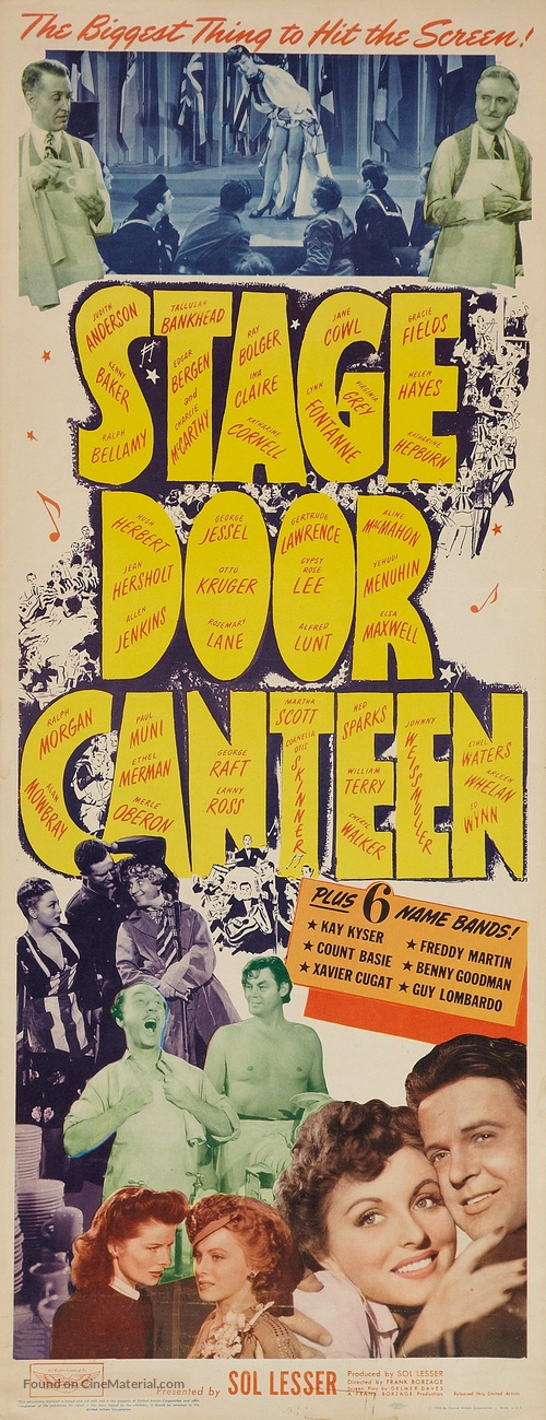 Stage Door Canteen - Movie Poster