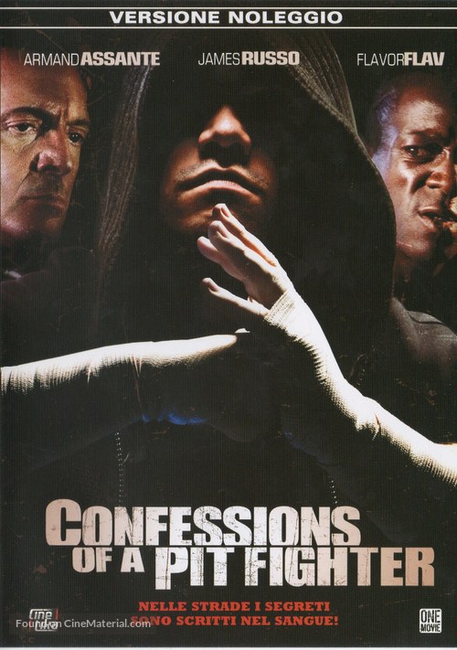 Confessions of a Pit Fighter - Italian DVD movie cover