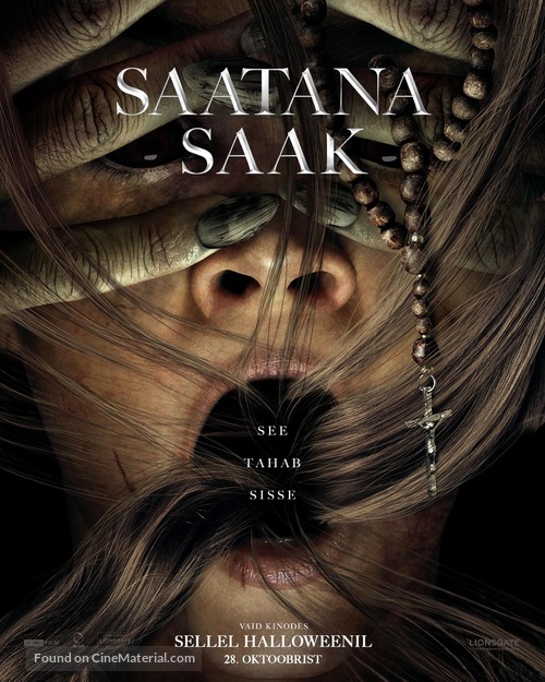 Prey for the Devil - Estonian Movie Poster