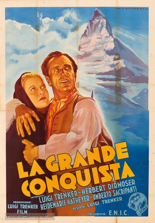 Der Berg ruft! - Italian Movie Poster
