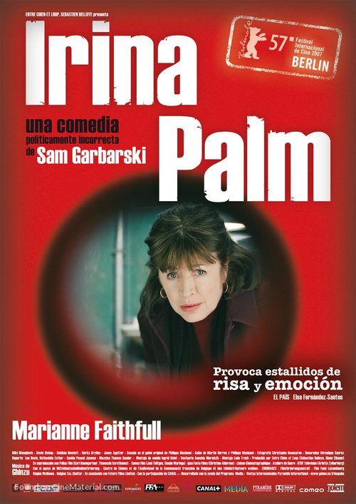 Irina Palm - Spanish Movie Poster