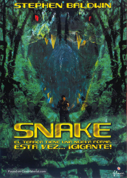 The Snake King - Spanish DVD movie cover