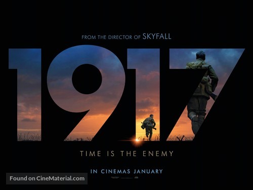 British Movie Poster 1917 2019 New Cinema Film Art Print A2 A3 A6
