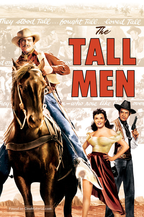 The Tall Men - Movie Cover