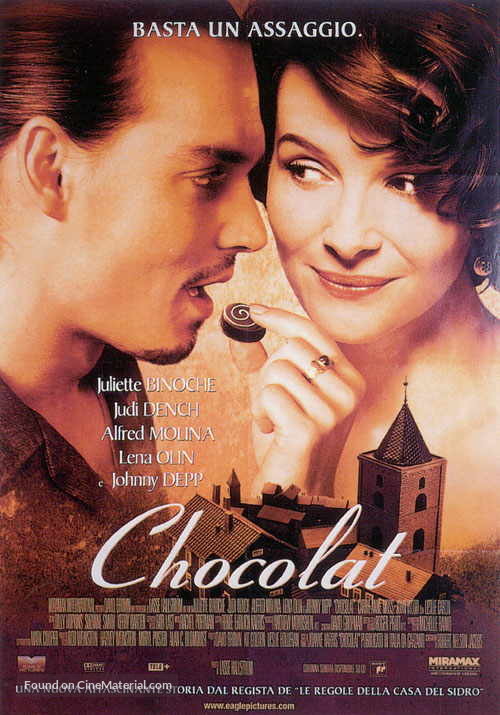 Chocolat - Italian Movie Poster