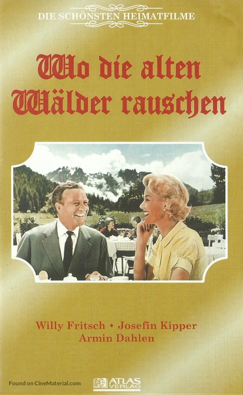 Wo die alten W&auml;lder rauschen - German VHS movie cover