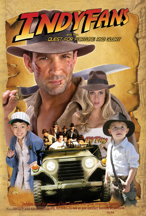 Indyfans and the Quest for Fortune and Glory - DVD movie cover