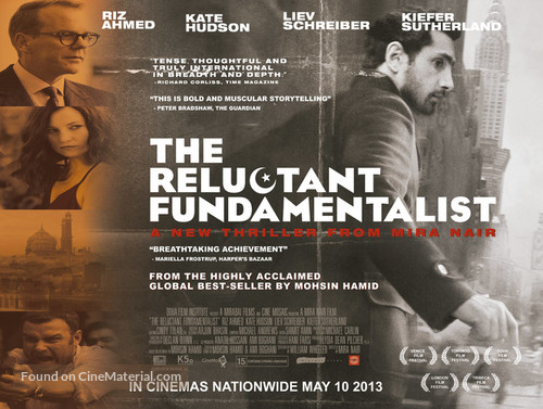 The Reluctant Fundamentalist - British Movie Poster