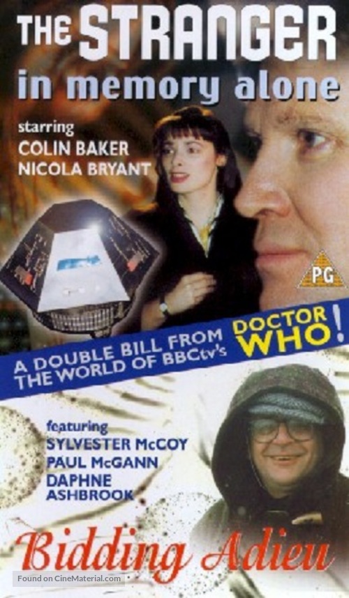 The Stranger: In Memory Alone - British VHS movie cover