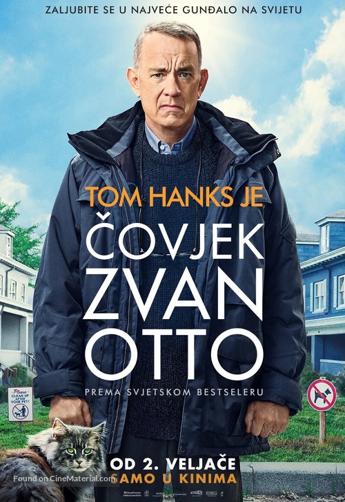 A Man Called Otto - Croatian Movie Poster