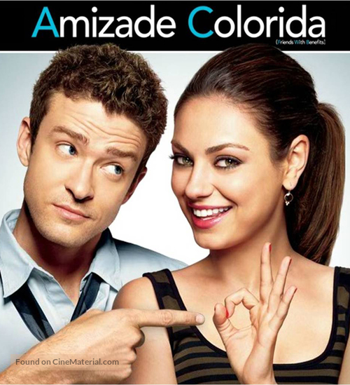 Friends with Benefits - Brazilian Blu-Ray movie cover