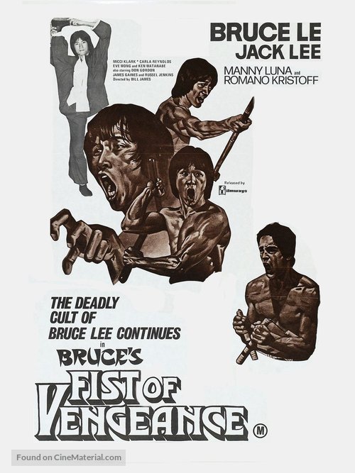 Bruce&#039;s Fists of Vengeance - Movie Poster