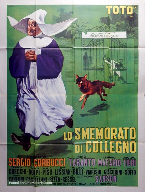 Lo smemorato di Collegno - Italian Movie Poster