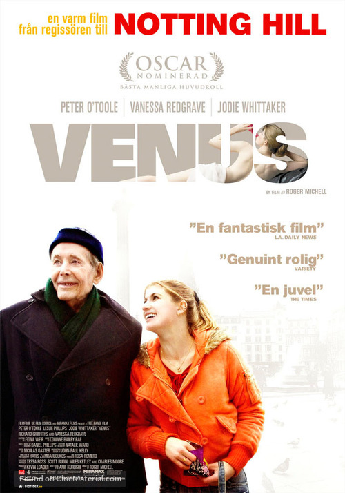 Venus - Swedish Movie Poster