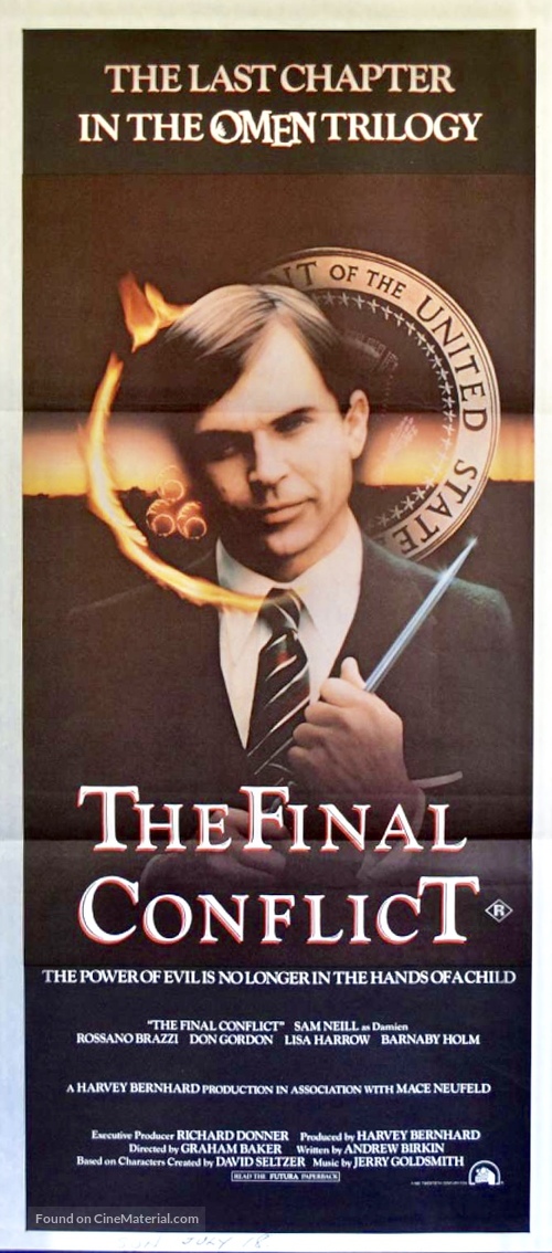 The Final Conflict - Australian Movie Poster