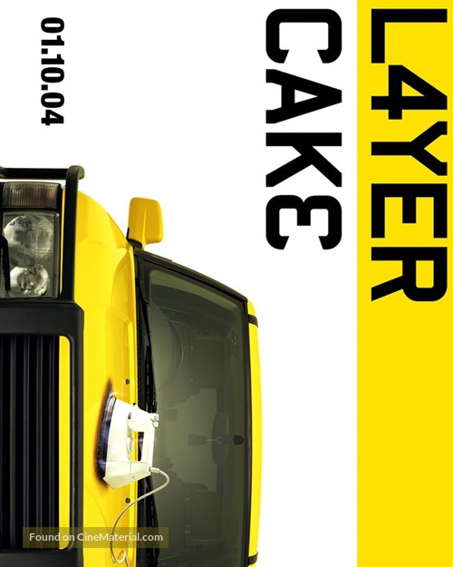 Layer Cake - British poster