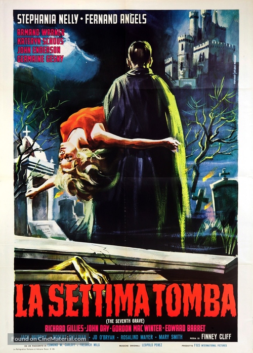La settima tomba - Italian Movie Poster