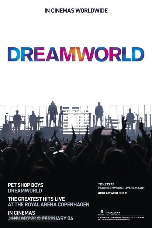 Pet Shop Boys Dreamworld: The Greatest Hits Live at the Royal Arena Copenhagen - British Movie Poster