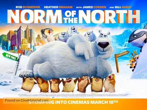 Norm of the North - British Movie Poster